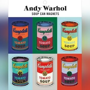 Andy Warhol Soup Can Magnets
